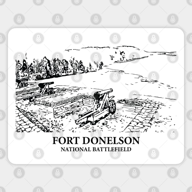 Fort Donelson National Battlefield Magnet by Lakeric